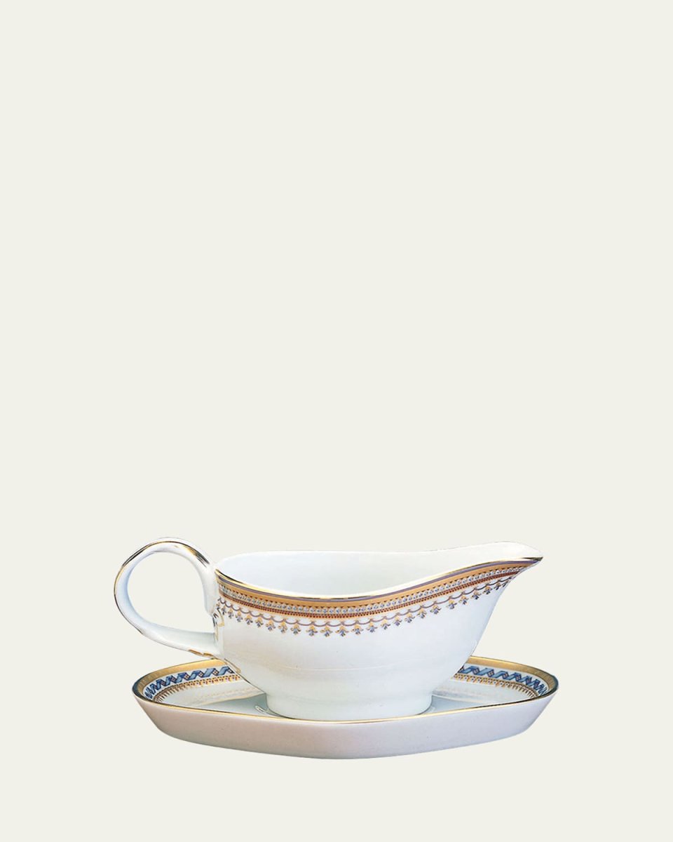 Chinoise Blue Gravy Boat